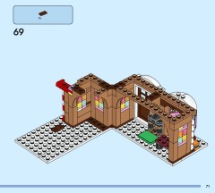 LEGO 40809 instructions page 71 – build guide
