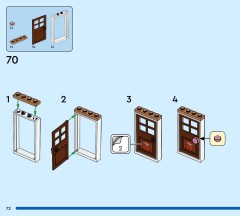 LEGO 40809 instructions page 72 – build guide