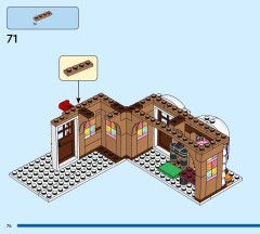 LEGO 40809 instructions page 74 – build guide