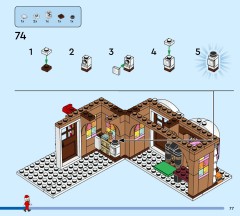 LEGO 40809 instructions page 77 – build guide