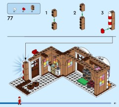 LEGO 40809 instructions page 81 – build guide
