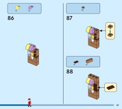 LEGO 40809 instructions page 87 – build guide