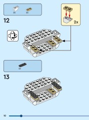 LEGO 40811 instructions page 10 – build guide