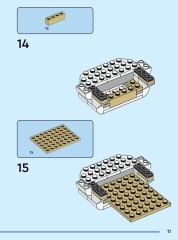 LEGO 40811 instructions page 11 – build guide