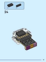 LEGO 40811 instructions page 21 – build guide