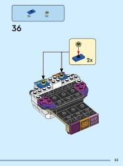 LEGO 40811 instructions page 33 – build guide