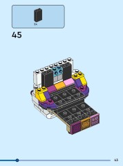 LEGO 40811 instructions page 43 – build guide