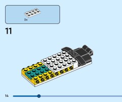 LEGO 40812 instructions page 14 – build guide