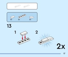 LEGO 40812 instructions page 17 – build guide