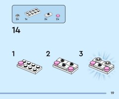 LEGO 40812 instructions page 19 – build guide