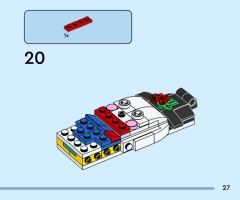 LEGO 40812 instructions page 27 – build guide