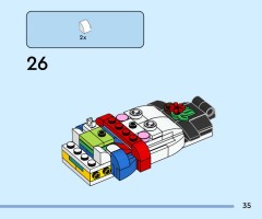 LEGO 40812 instructions page 35 – build guide