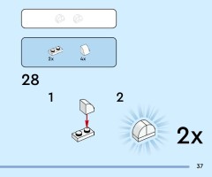 LEGO 40812 instructions page 37 – build guide