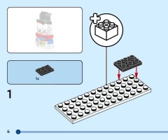 LEGO 40812 instructions page 4 – build guide