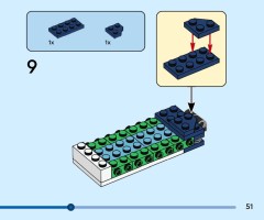 LEGO 40812 instructions page 51 – build guide