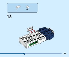 LEGO 40812 instructions page 55 – build guide