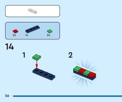 LEGO 40812 instructions page 56 – build guide