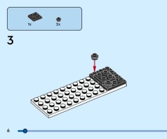 LEGO 40812 instructions page 6 – build guide