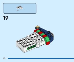 LEGO 40812 instructions page 62 – build guide