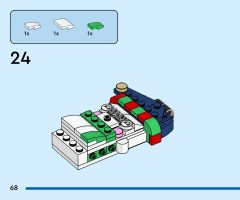 LEGO 40812 instructions page 68 – build guide
