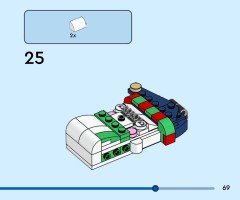 LEGO 40812 instructions page 69 – build guide