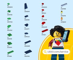 LEGO 40812 instructions page 83 – build guide