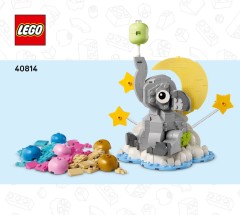 LEGO 40814 instructions page 1 – build guide
