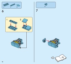 LEGO 40814 instructions page 10 – build guide