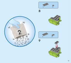 LEGO 40814 instructions page 17 – build guide