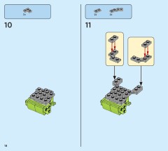 LEGO 40814 instructions page 18 – build guide