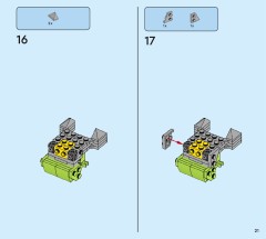 LEGO 40814 instructions page 21 – build guide