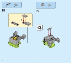 LEGO 40814 instructions page 22 – build guide