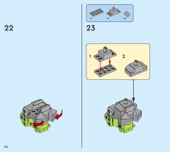 LEGO 40814 instructions page 24 – build guide