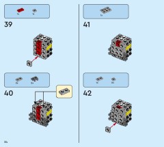 LEGO 40814 instructions page 34 – build guide