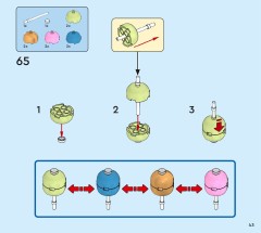 LEGO 40814 instructions page 43 – build guide