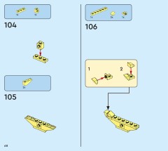 LEGO 40814 instructions page 68 – build guide