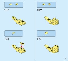 LEGO 40814 instructions page 69 – build guide