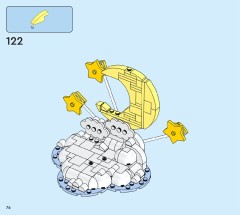 LEGO 40814 instructions page 76 – build guide