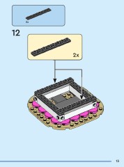 LEGO 40815 instructions page 13 – build guide