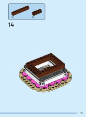 LEGO 40815 instructions page 15 – build guide