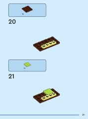 LEGO 40815 instructions page 21 – build guide