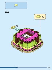 LEGO 40815 instructions page 35 – build guide