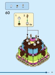 LEGO 40815 instructions page 51 – build guide