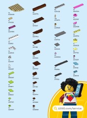 LEGO 40815 instructions page 55 – build guide