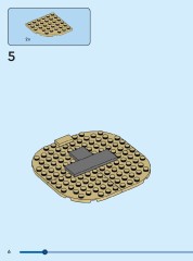LEGO 40815 instructions page 6 – build guide
