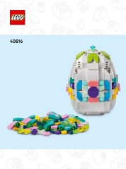 LEGO 40816 instructions page 1 – build guide
