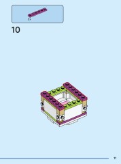 LEGO 40816 instructions page 11 – build guide