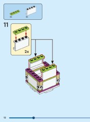 LEGO 40816 instructions page 12 – build guide