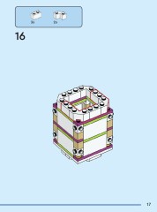 LEGO 40816 instructions page 17 – build guide