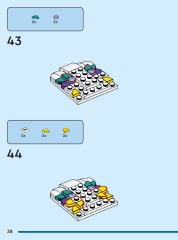 LEGO 40816 instructions page 38 – build guide